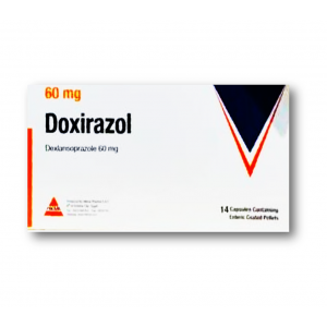 DOXIRAZOL 60 MG ( DEXLANSOPRAZOLE ) 14 CAPSULES